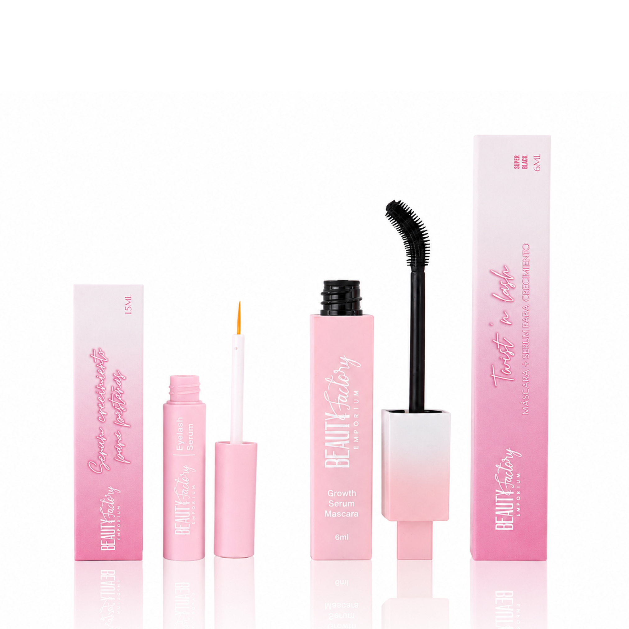 Serum + Máscara para crecimiento de pestañas